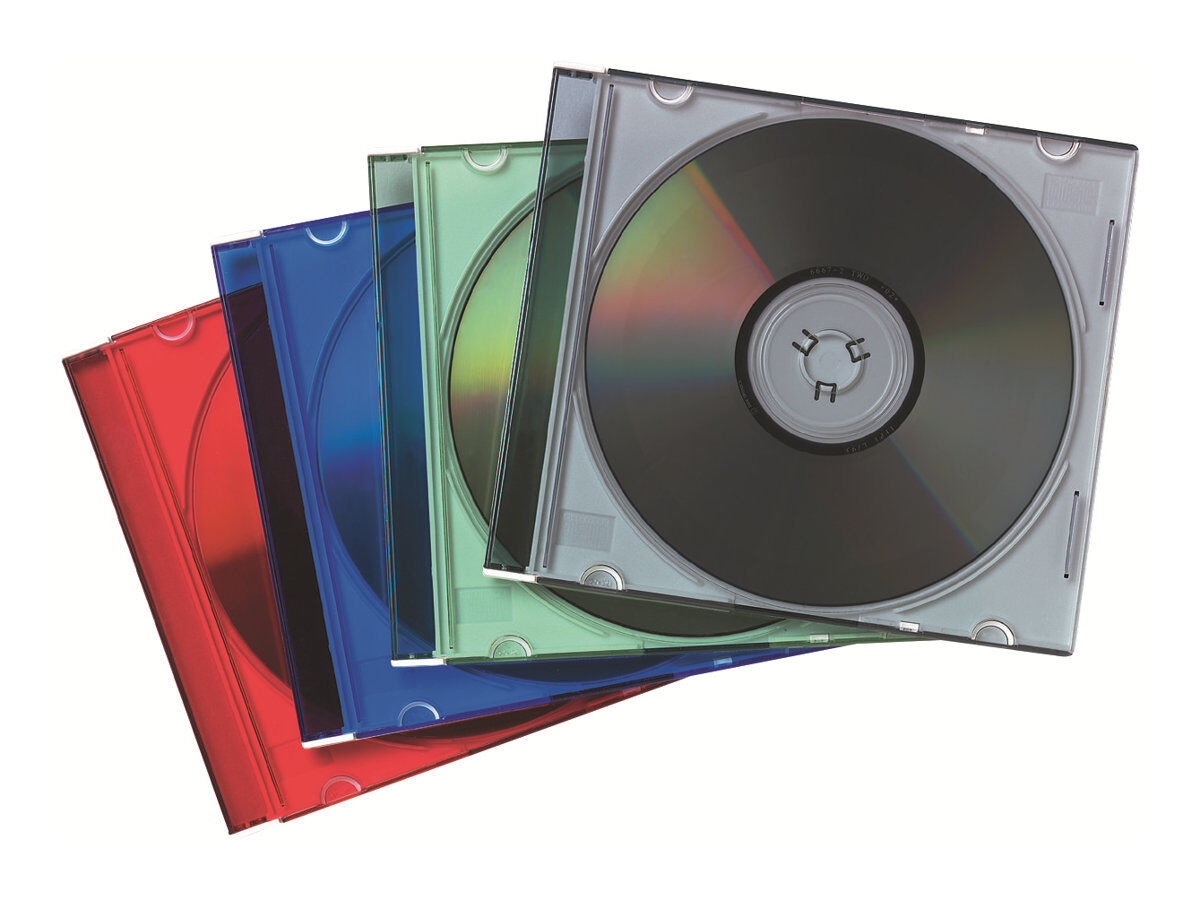 BOITIER SLIM COULEUR CD *25                       
