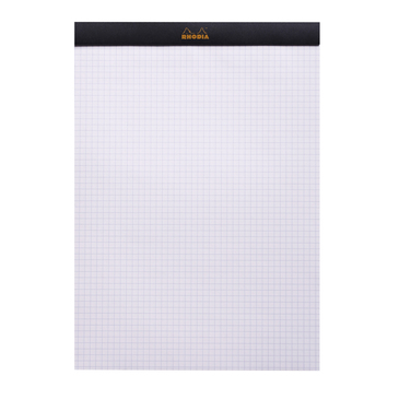 BLOC A4 BLACK RHODIA 80F 5*5 80G                  