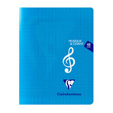 CAHIER 17*22 MUSIQUE 48P 90G ANCOR                