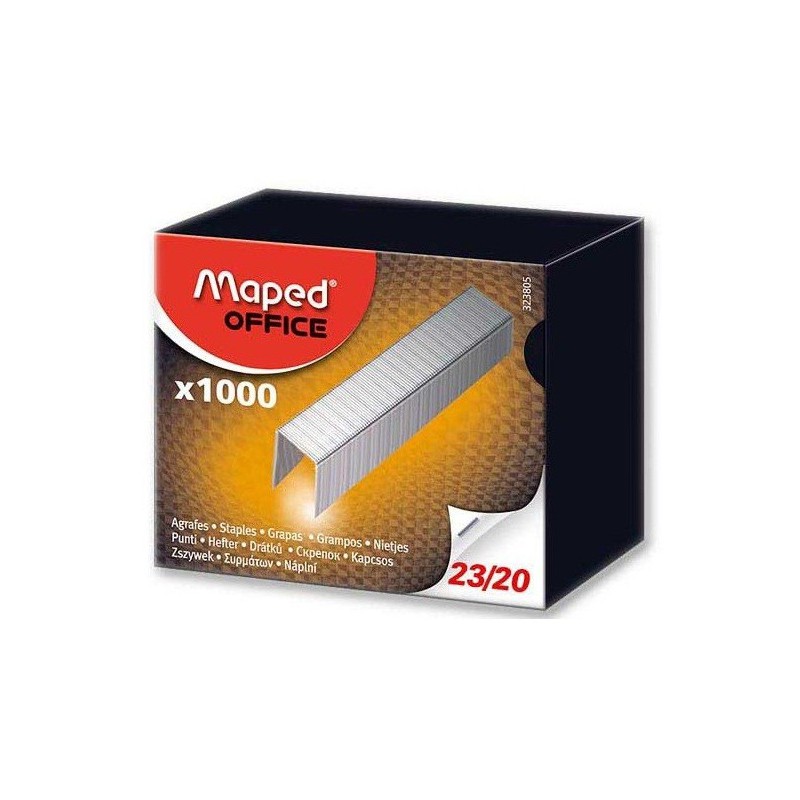 AGRAFES 23/20 BTE 1000 MAPED GALVA                