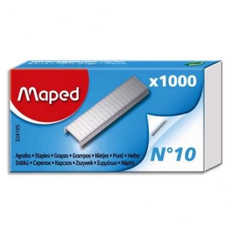 AGRAFES N°10 BTE 1000 MAPED                       