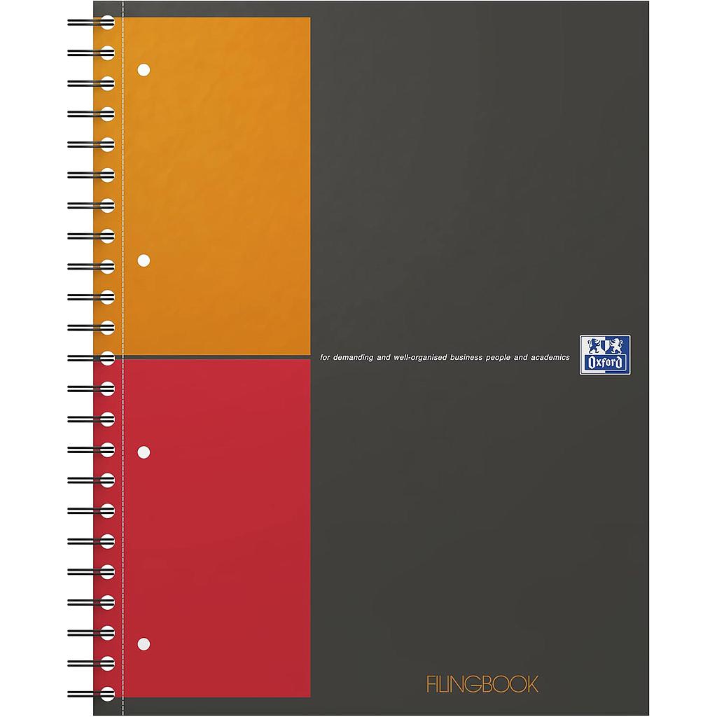 CAHIER A4 FILINGBOOK 200P 5*5 OXFORD              