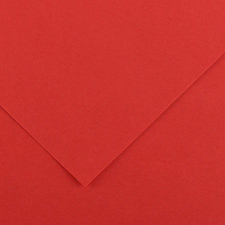 FEUILLES VIVALDI 50*65 ROUGE *25                  