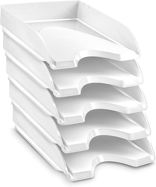 CORBEILLE COURRIER GLOSS BLANC CEP 200            