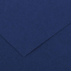 FEUILLES VIVALDI 50*65 BLEU PETROLE *25           