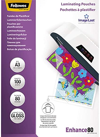 POCH A PLASTIFIER A3 80MU*100                     