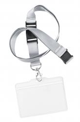 BADGE DETACHABLE + CORDON ET MOUSQUETON           