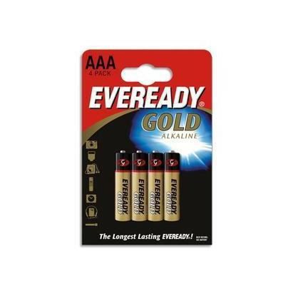 PILES LR03 GOLD EVEREADY AAA BLIST DE 4           