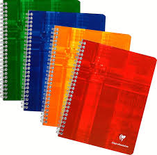 CAHIER 17*22 INT 100P SEYES 90G CLAIREFO          