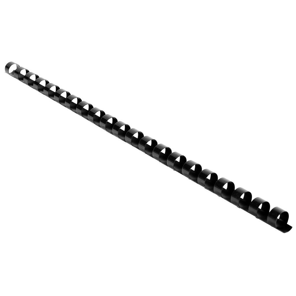 BAGUETTE ANNEAUX 10MM NOIR*100 EXA                