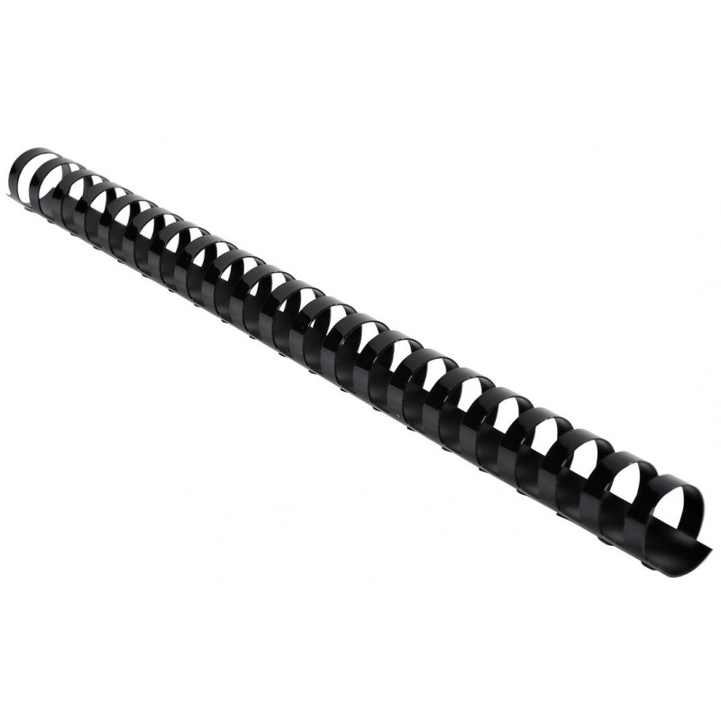 BAGUETTE ANNEAUX 20MM NOIR*100 EXA                