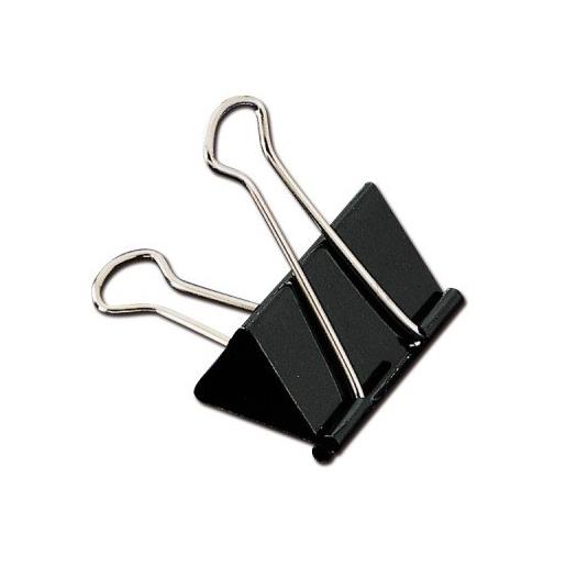 PINCE DOUBLE CLIP 25MM BTE DE 12                  