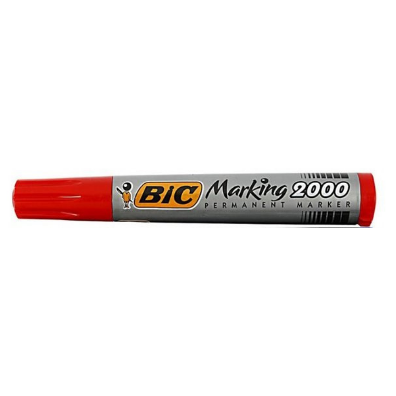 BIC MARKER OGIVE 2000 ROUGE                       