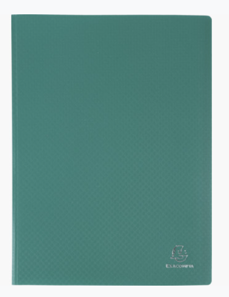 PORTE VUES PP A4 120 VUES VERT                    