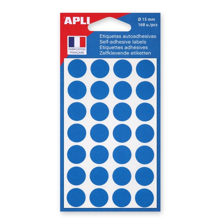 PASTILLES 15MM BLEU SACHET 168 PASTILLES          