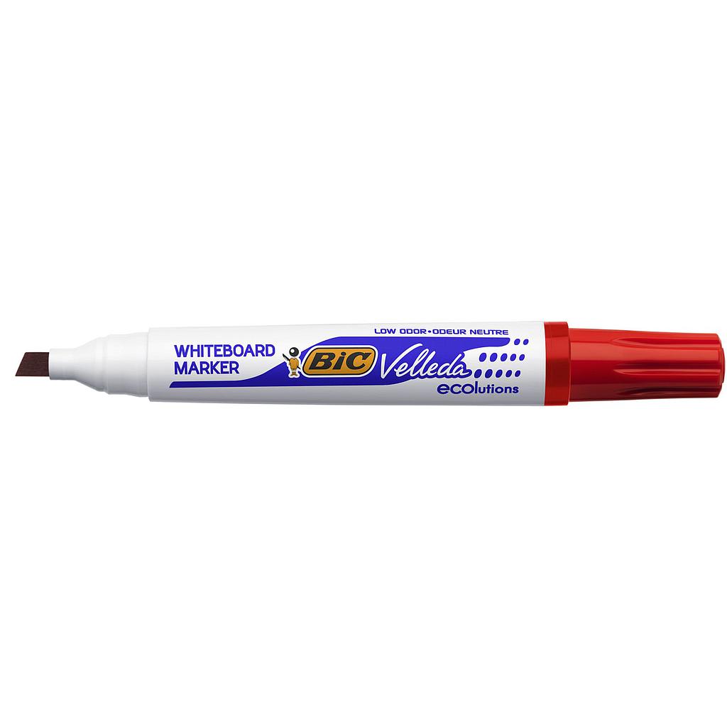 BIC VELLEDA 1701 OGIVE ROUGE ECOLUTION            