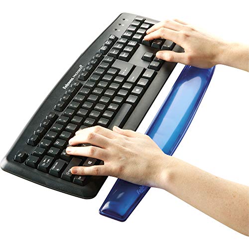 REPOSE POIGNET CLAVIER GEL BLEU                   