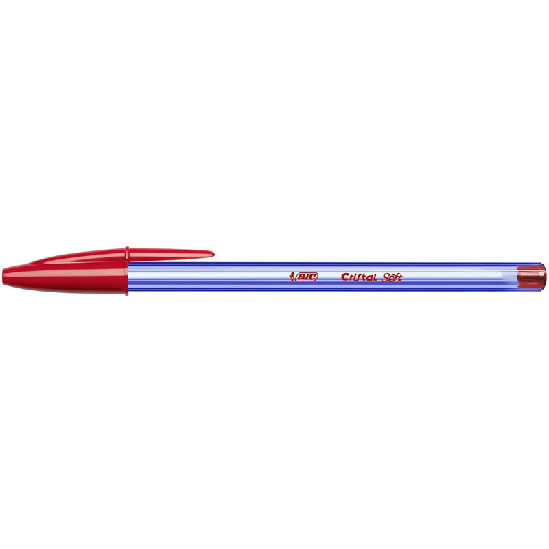 BIC CRISTAL SOFT ROUGE 921265                     