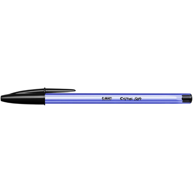 BIC CRISTAL SOFT NOIR                             