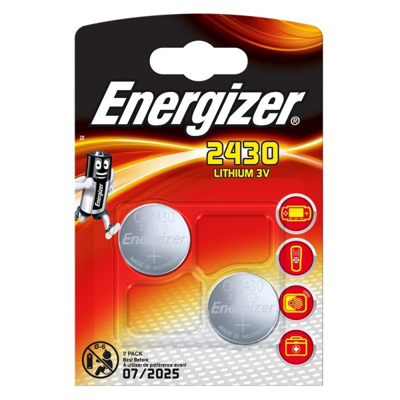 PILES CR2430 BLIST 2 ENERGIZER                    