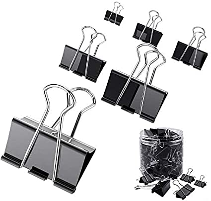 PINCE DOUBLE CLIP 19MM ASST BTE 6                 