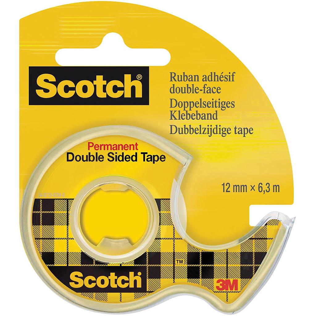 ADHESIF DBLE FACE 12MM SCOTCH                     