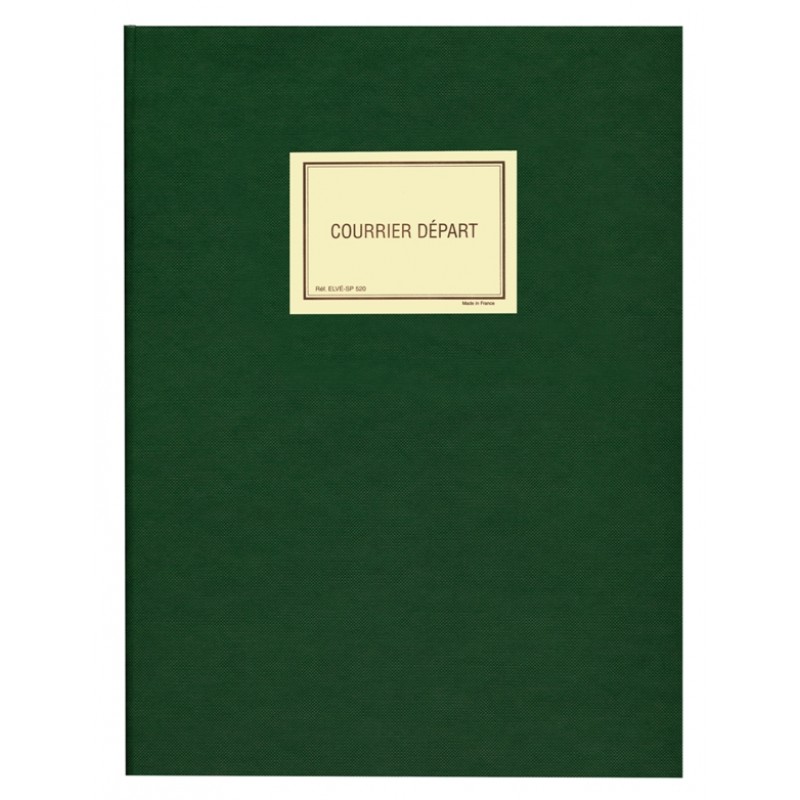 REGISTRE COURRIER DEPART 32*24 150P ELVE          