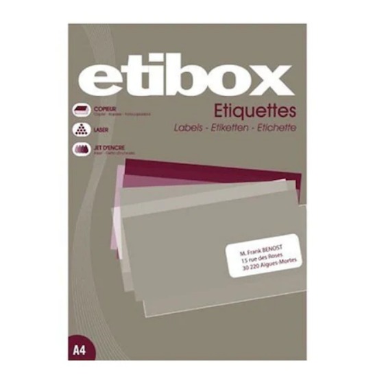 ETIQ ETIBOX 105*70 BTE DE 800EX                   
