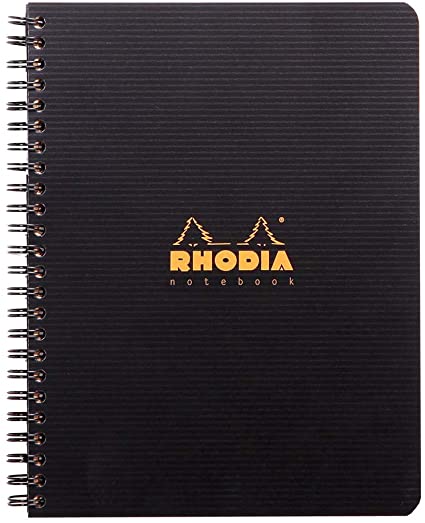 CAHIER A5 NOTEBOOK 160P INT 5*5  RHODIA