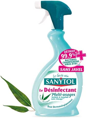 SPRAY DESINFECTANT PISTOLET SANYTOL 500ML