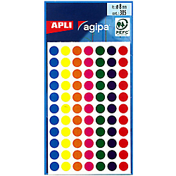 PASTILLES 15MM ASST SACHET 168 PASTILLES AGIPA