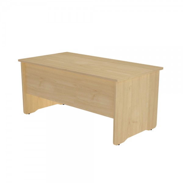 BUREAU CHENE 140X80 + VOILE FOND ROCADA WORK