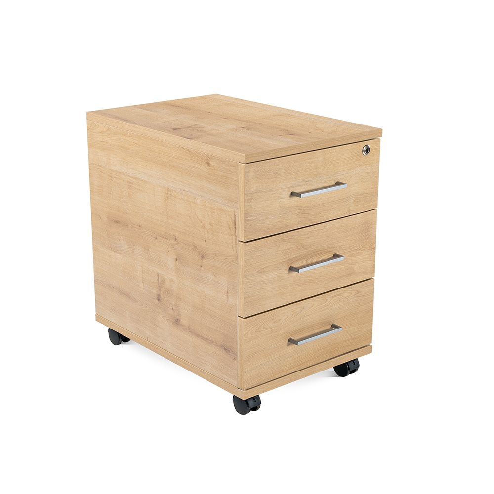 CAISSON 3 TIROIRS CHENE ROCADA