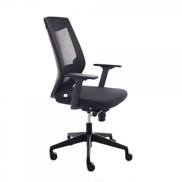 FAUTEUIL OPE DOS MAILLE ASSISE NOIRE  + APPUIE TETE 908HR