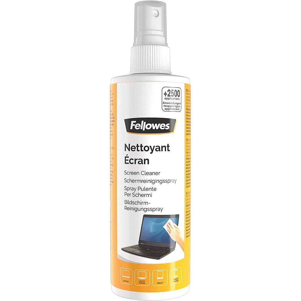 NETTOYANT ECRAN SPRAY 250ML FELLOWES