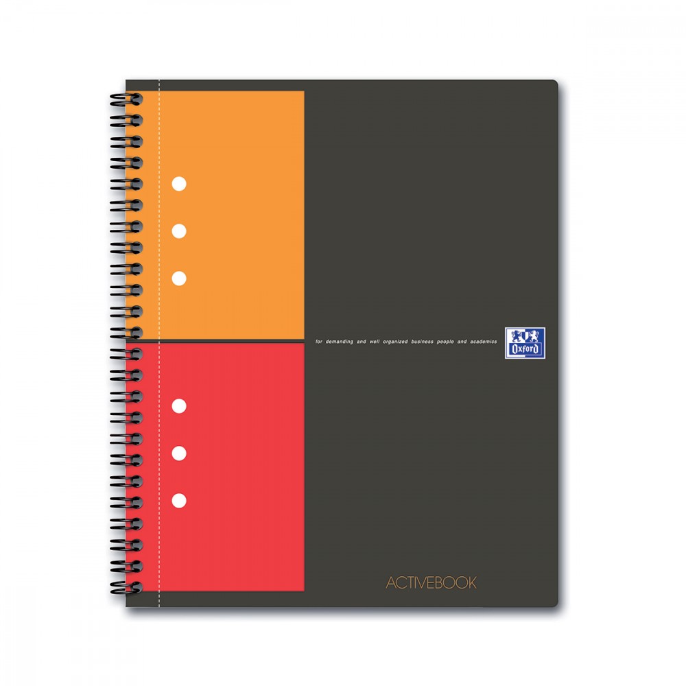 CAHIER A4 ACTIVEBOOK INT 5*5 160P OXFORD