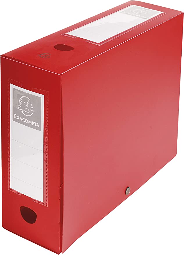CLASS DOC D100 PP ROUGE PRESSION EXACOMPTA