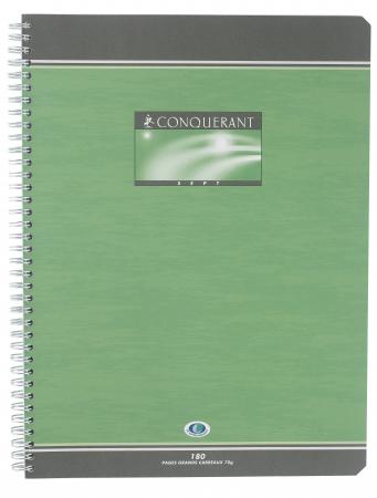 CAHIER A4 INT 180P SEYES 70G CONQ7