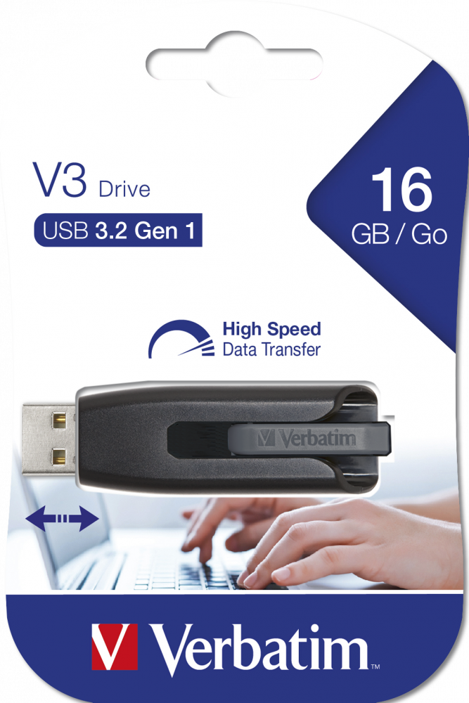 CLES USB 16GB USB 3.0 VERBATIM