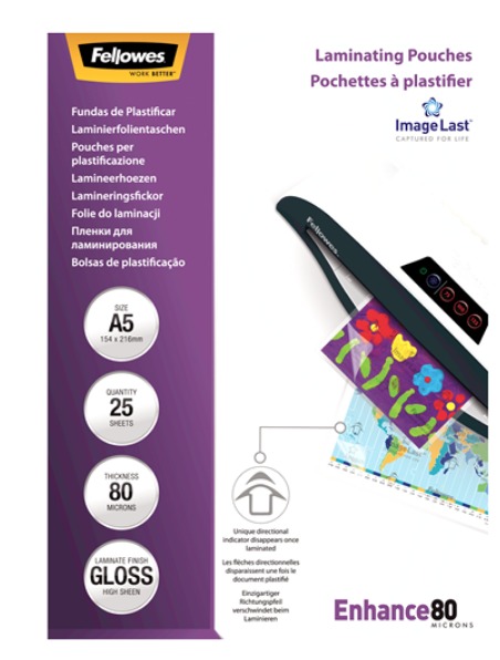 POCH A PLASTIFIER A5 80MU *25