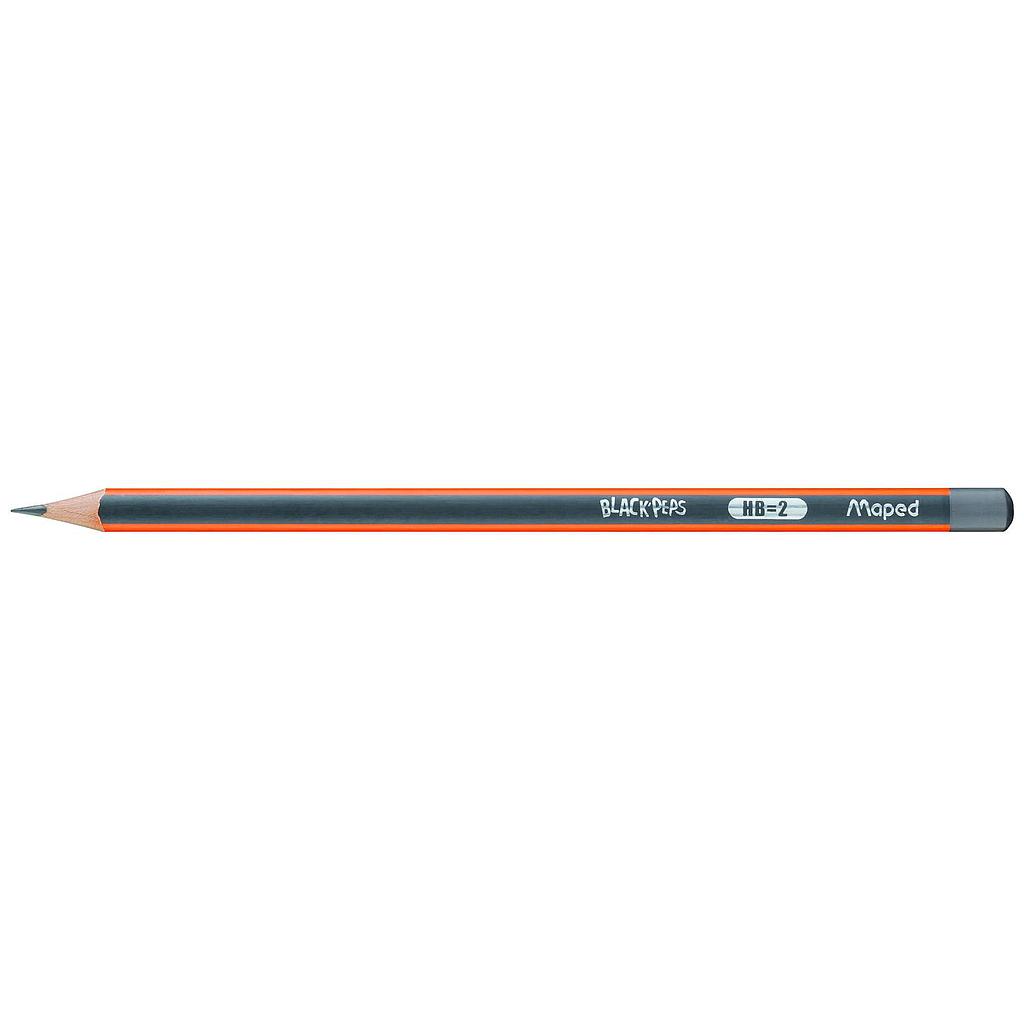 CRAYON H GRAPHITE BLACK PEPS MAPED