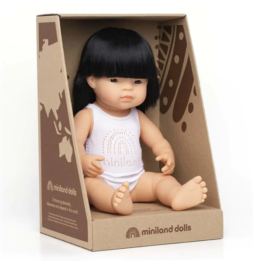 POUPEE FILLE ASIATIQUE 38 CM
