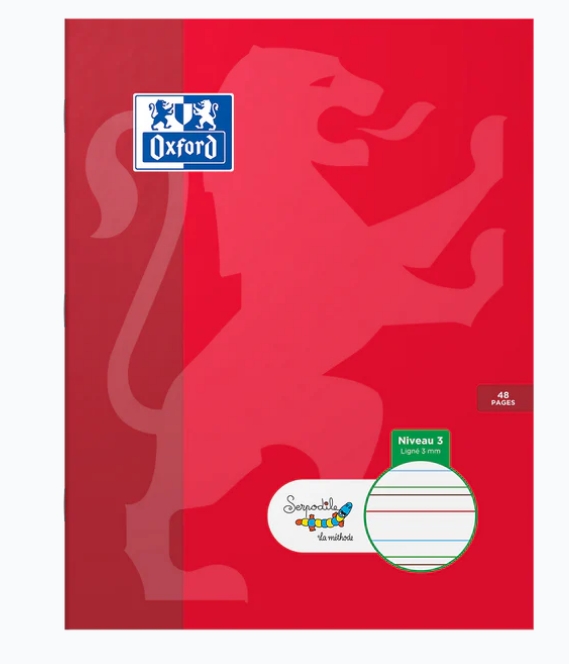 CAHIER 17*22 PIQ 48P L3MM NIV3 90G SERPODILE  CONQ7