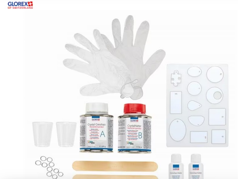 KIT CREATIF RESINE BASSE TEMP DEBUTANT