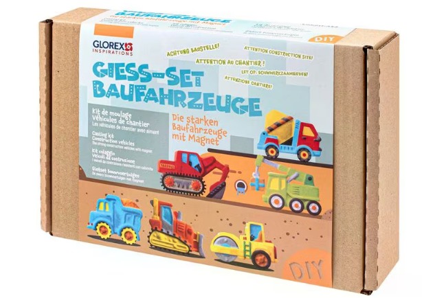 KIT CREATIF MOULAGE VEHICULE DE CHANTIER