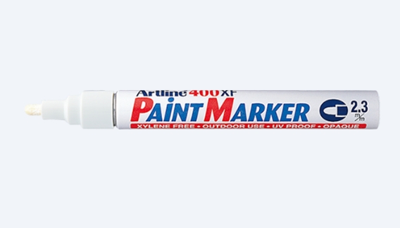 MARKER CRAIE BLANC ARTLINE INDELEBILE
