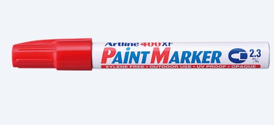 MARKER CRAIE ROUGE ARTLINE INDELEBILE