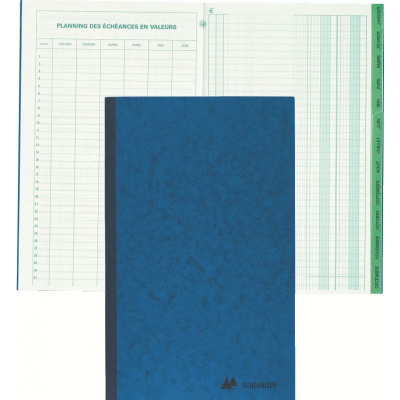 ECHEANCIER PIQ 29.7X21 72P