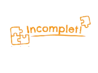 TAMPON NIO SCHOOL &quot;INCOMPLET&quot; COLOP