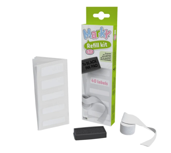 TAMPON MARKY TEXTILE ENFANT KIT DE RECHARGE COLOP